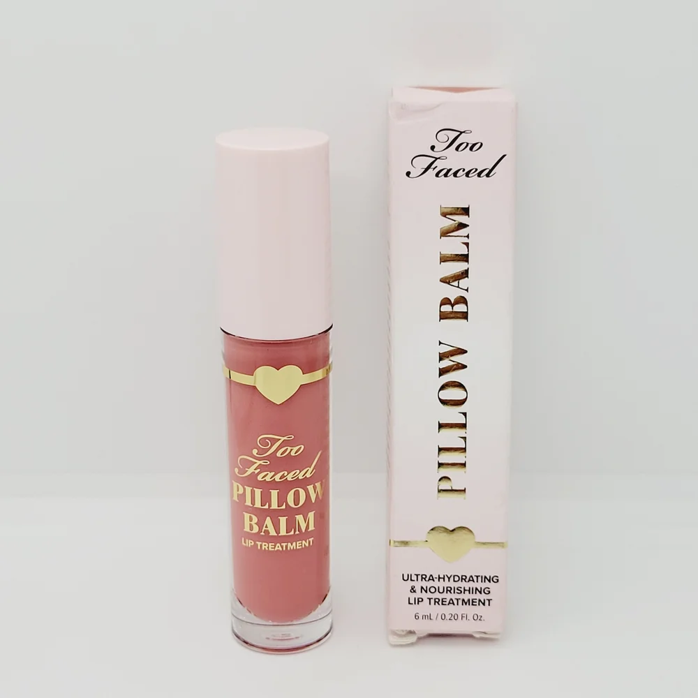 Pink Pineapple Kiss Too Faced Pillow Balm Hydrating Lip Treatment Brand New